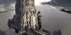 Watcher Tower of Afterlife Kit bash 3D model