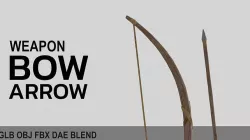 weapon bow   3D model