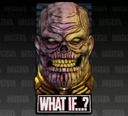 WHAT IF Thanos Zombie Magnet 3D model