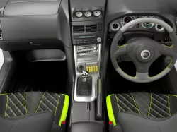 3D Interior of a sports car 3D model