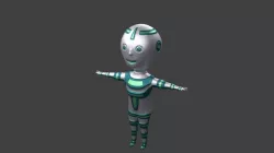3D Robot Character  3D model
