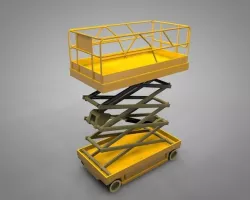aerial bucket 3D model