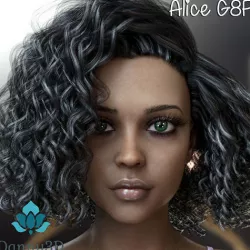 Alice for Genesis 8 Female 3D model