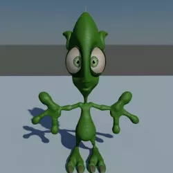 alien 3D model