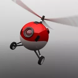AMIEE The Flying Webcam 3D model