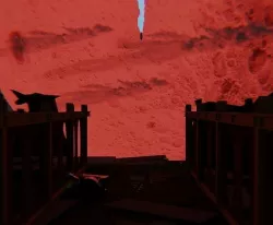arcane red moon scene 3D model