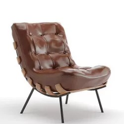 ArmChair Rib 3D model