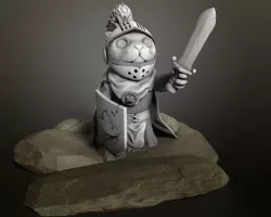 Armor Cat 3D model