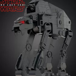 AT-M6 Star Wars All Terrain MegaCaliber Six 3D model