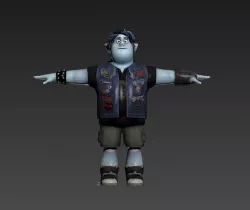 Barley Lightfoot Low-poly 3D model