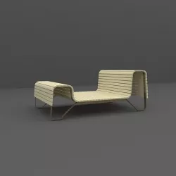 Bench 3D model