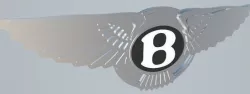 Bentley 3D logo 3D model