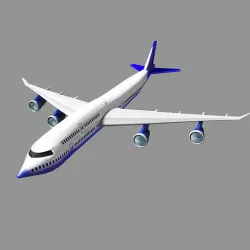 Boing 747 3D model