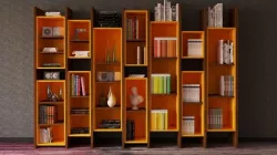 bookshelf 3D model