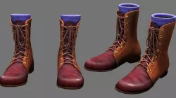 boots 3D model
