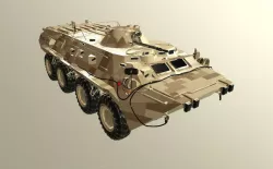 BTR-80 3D Model 3D model