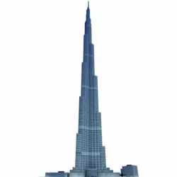 Burj Khalifa Tower 3D model