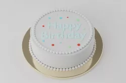 Cake 3D model 3D model