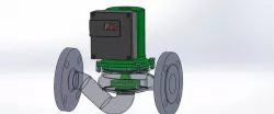 Centrifugal Circulating Pump 3D model