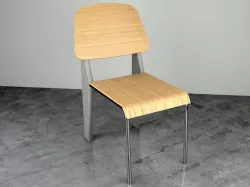 Chair Low-poly 3D model