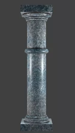 Classic Columns 3D model
