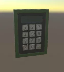 Code Lock 3D model