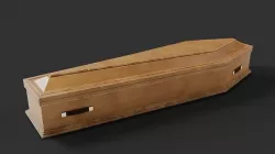 Coffin 3D model