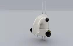 Comic Figure 3D model