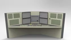 Control Panel Low-poly 3D model