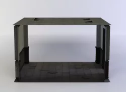 Corridor Low-poly 3D model