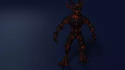 Dark Sentinel Low-poly 3D model