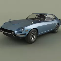  Datsun 260Z 2 plus 2 3D model