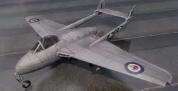DeHavilland DH-100 Vampire FB Mk-5 3D model