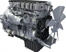 Detroit Truck Engine 3D model