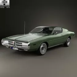 Dodge Charger 1972 3D model