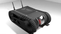 Drone - UGV Robot Tank 3D model