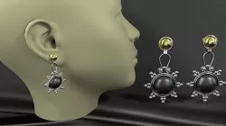 earrings 3D model
