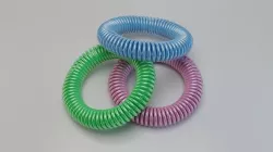 Elastic band spring scrunchy Low-poly 3D model
