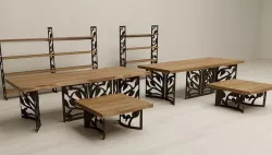 EXECUTIVE TABLE Low-poly 3D model