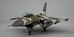 F-16 Fighting Falcon 3D model