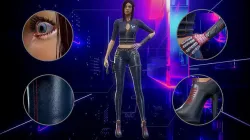  Female 3D model Aurora Low-poly 3D model