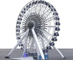 Ferris Wheel 3D model