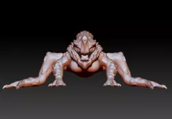 Frog Monster 3D model