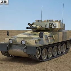 FV101 Scorpion 3D model