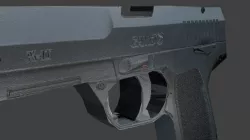 GAMO pistol Low-poly 3D model