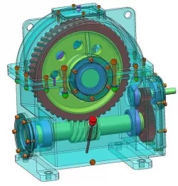 Gearbox 3D model