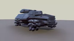 gits crawler 3D model