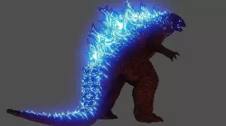 Godzilla Low-poly 3D model