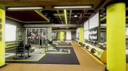 Gym Baked Scenario VR AR Ready Low-poly 3D model