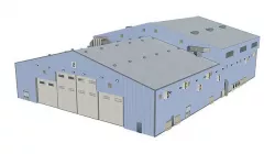 Hangar 3D model